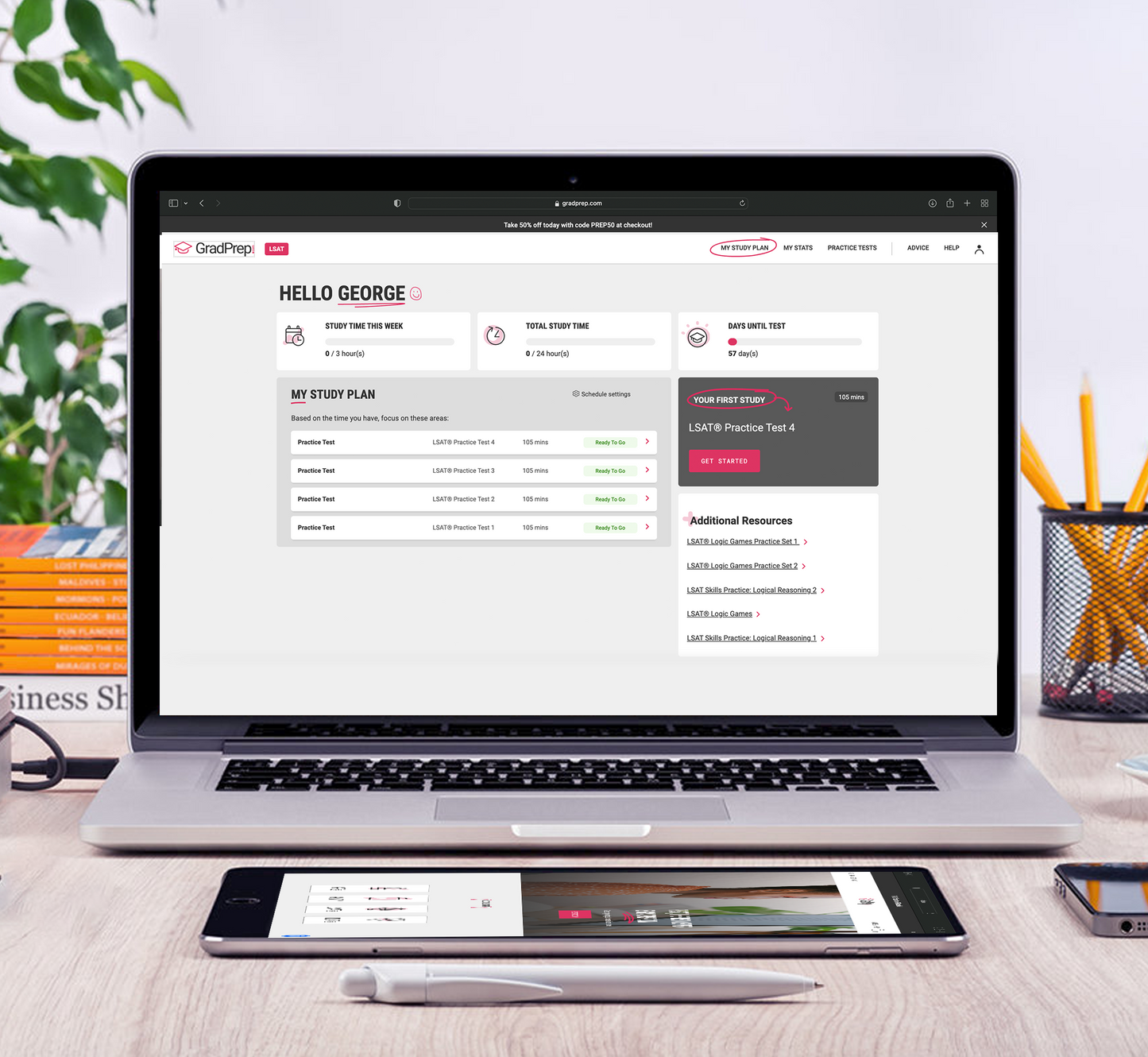 LSAT® Test Prep - Monthly Subscription